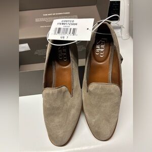 Franco Sarto Ladies' Size 7 Loafer Suede Upper Cocco New in Box